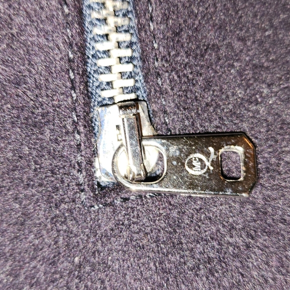 ALEXANDER MCQUEEN NWT MCQ NAVY WOOL STRUCTURED PEPLUM MOTO LINED PEA COAT … - Picture 5 of 12